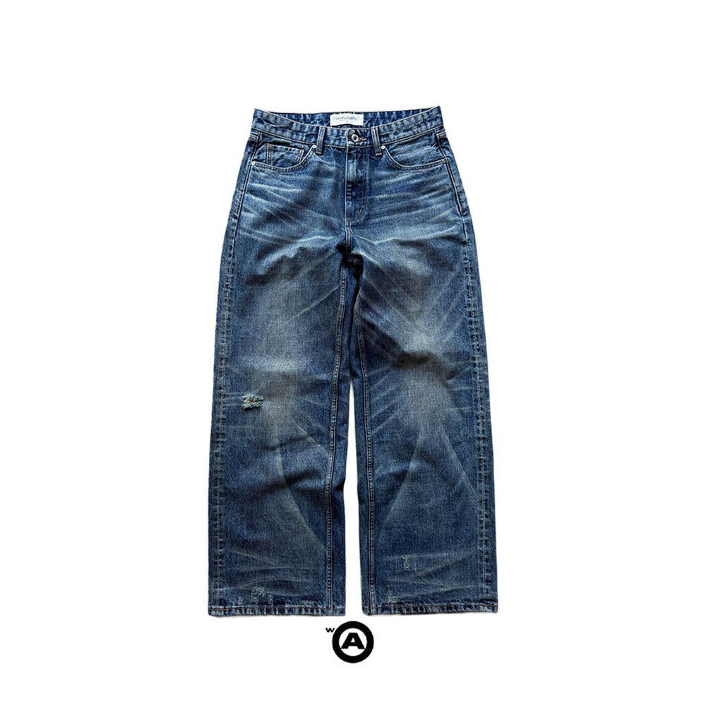Echo Loose Straight Selvedge Denim (Made to Order)