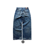 Echo Loose Straight Selvedge Denim (Made to Order)