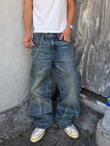Echo Loose Straight Selvedge Denim (Made to Order)