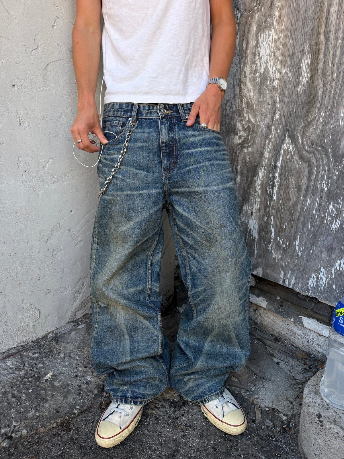Echo Loose Straight Selvedge Denim (Made to Order)
