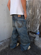 Echo Loose Straight Selvedge Denim (Made to Order)