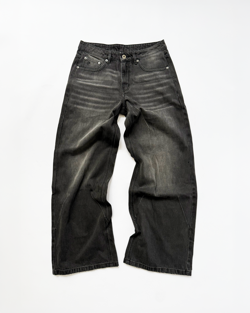 Japanese Baggy Denim — Black