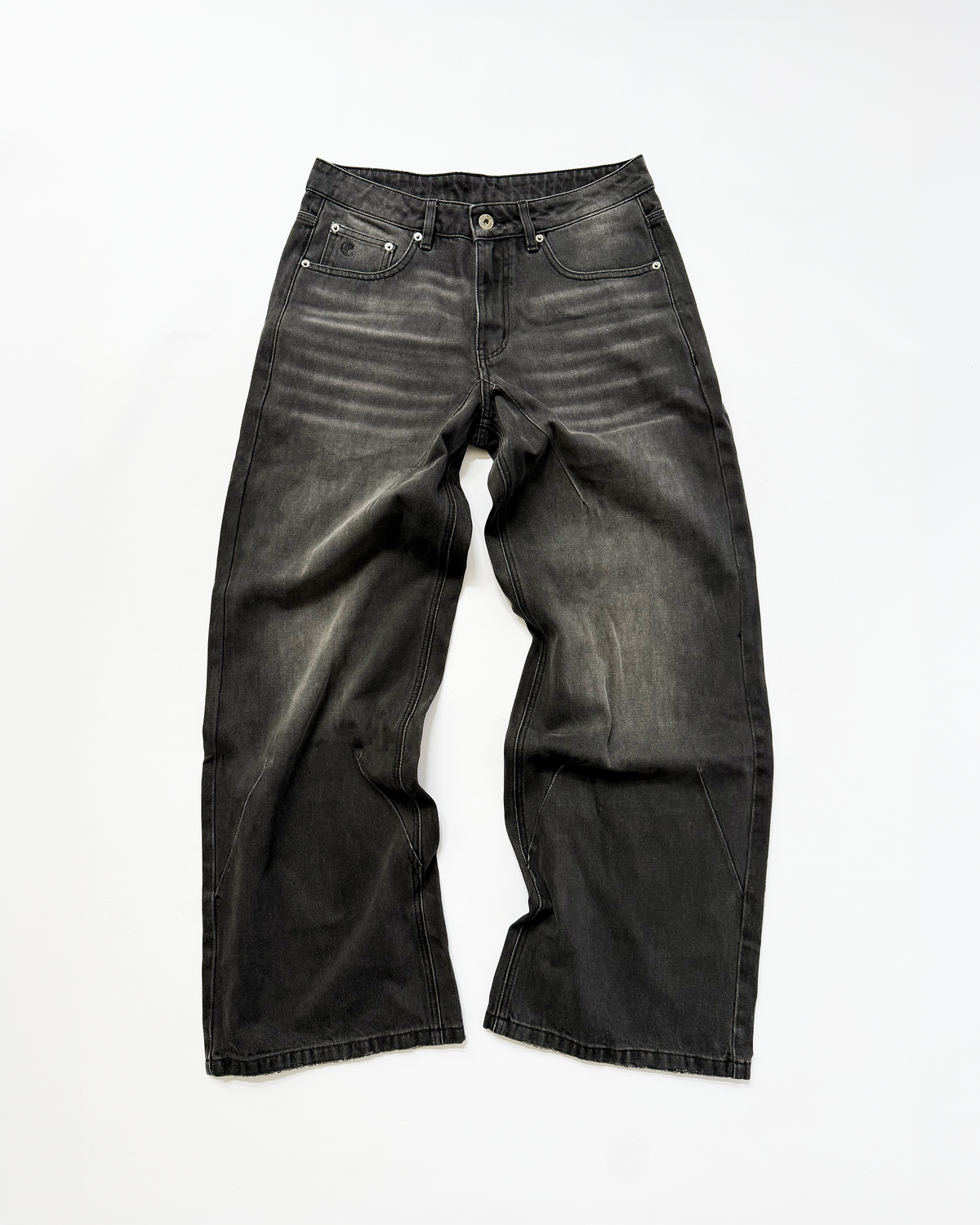 Japanese Baggy Denim — Black