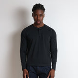 Crop Henley Long Sleeve