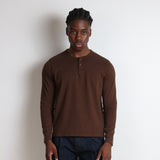 Crop Henley Long Sleeve