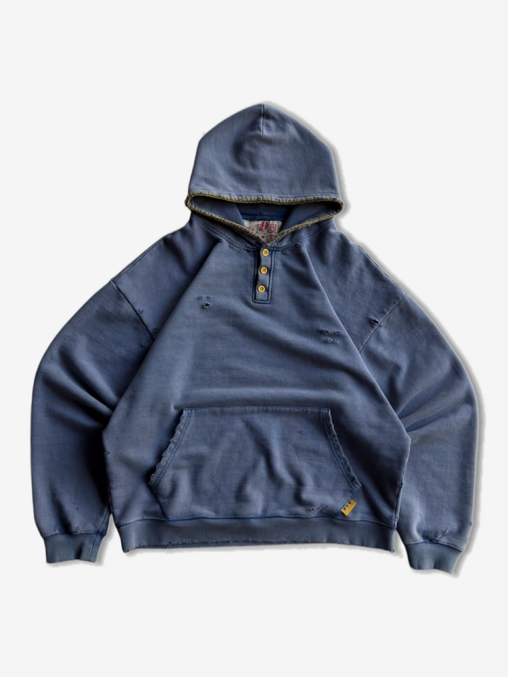 French Terry Henley Hoodie